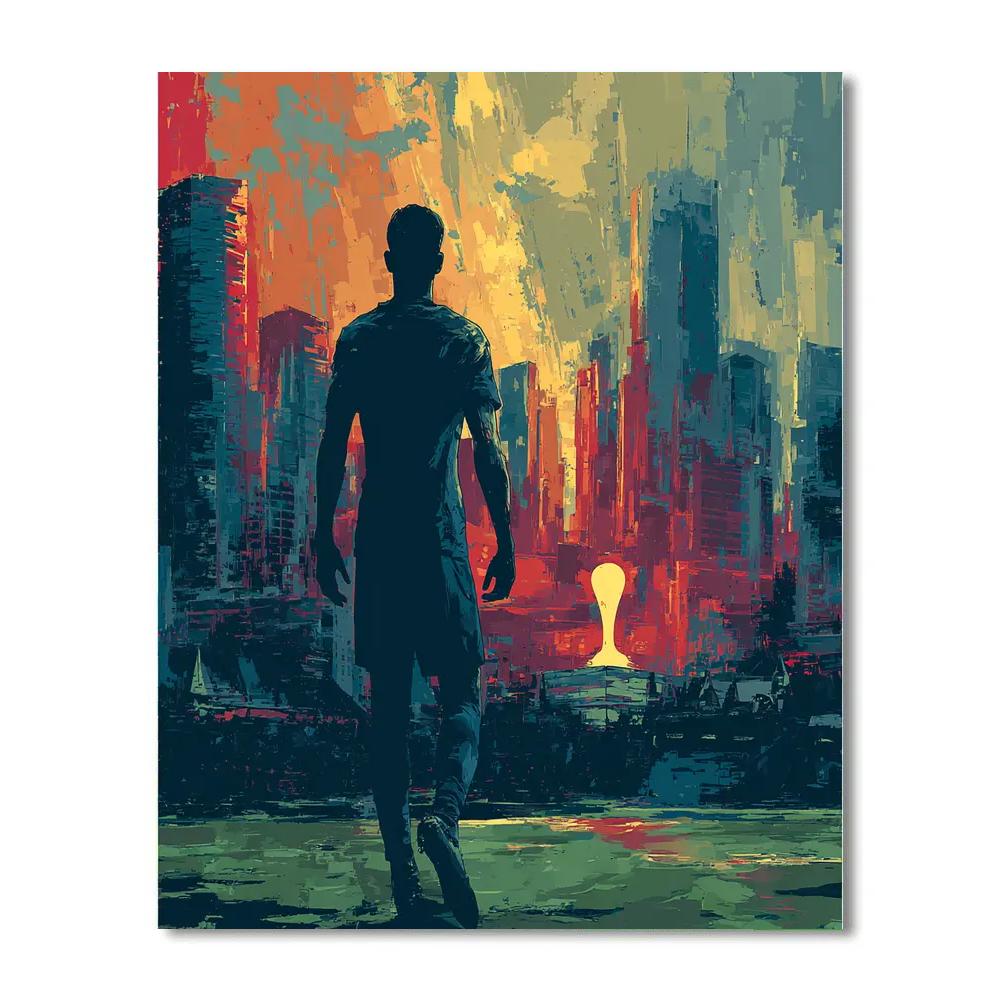 Atlanta Fifa 2026 Pulse Painting by numbers kit