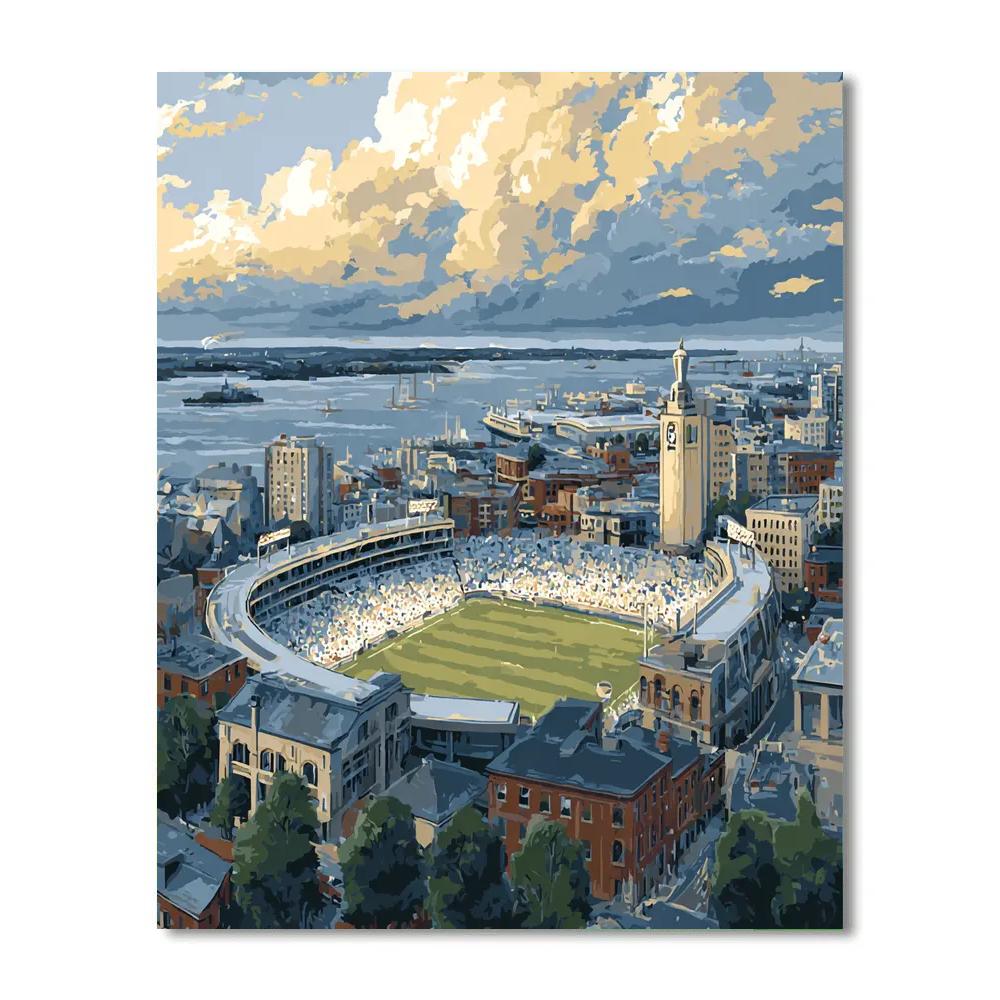 Boston Fifa 2026 Blue Hour Paint by numbers kits