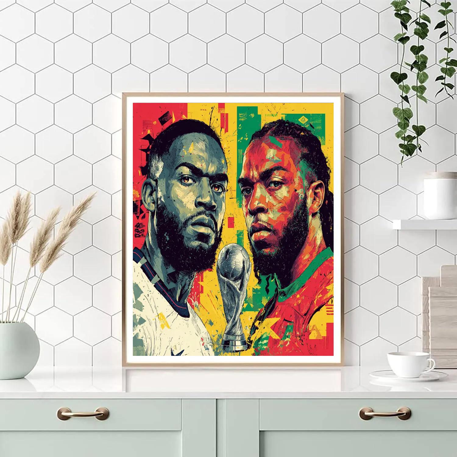 Fifa 2026 England Vs Ghana Paint by numbers art