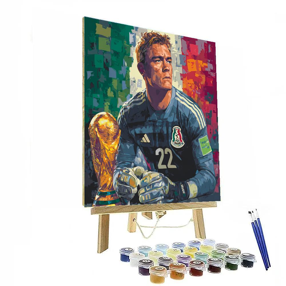 Ochoa Fifa 2026 Legacy Number painting