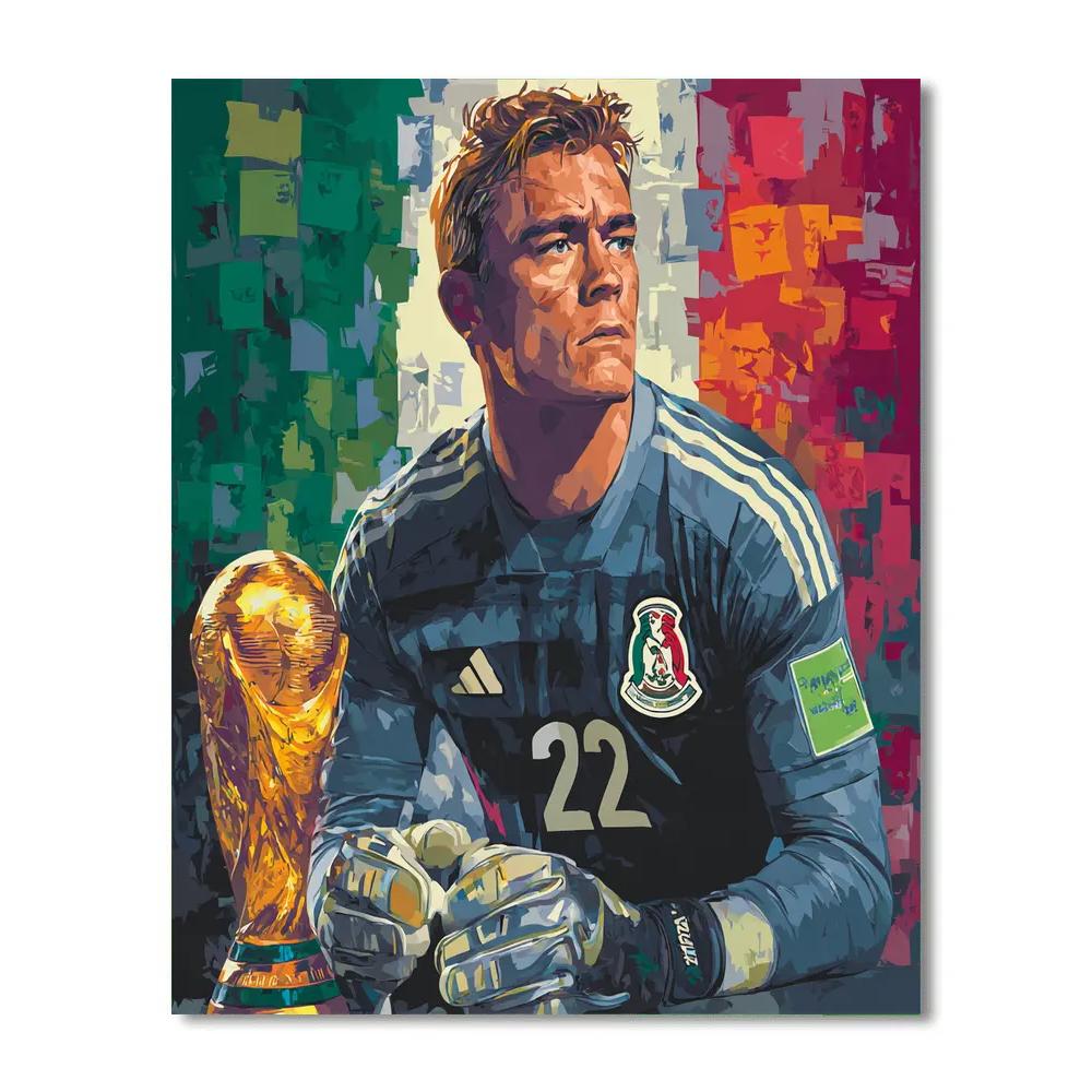 Ochoa Fifa 2026 Legacy Number painting