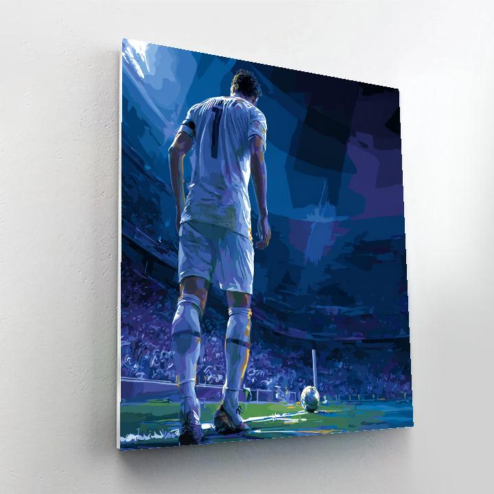 Haaland Fifa 2026 Ice Paint by numbers art