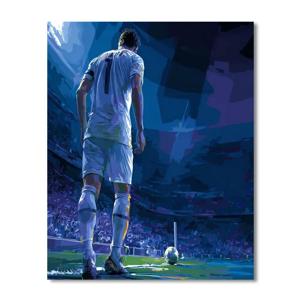 Haaland Fifa 2026 Ice Paint by numbers art