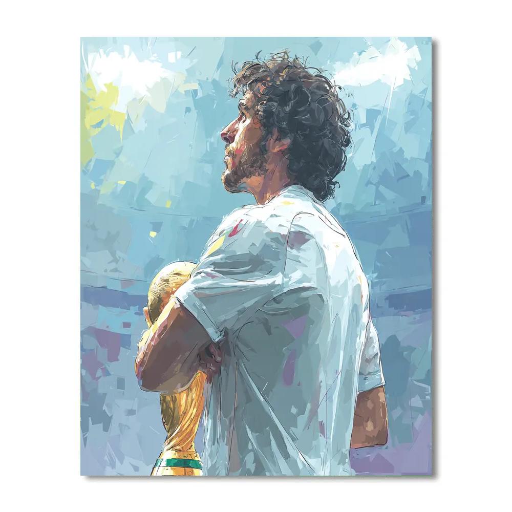Cabo Verde Fifa 2026 Breeze Paint by numbers art