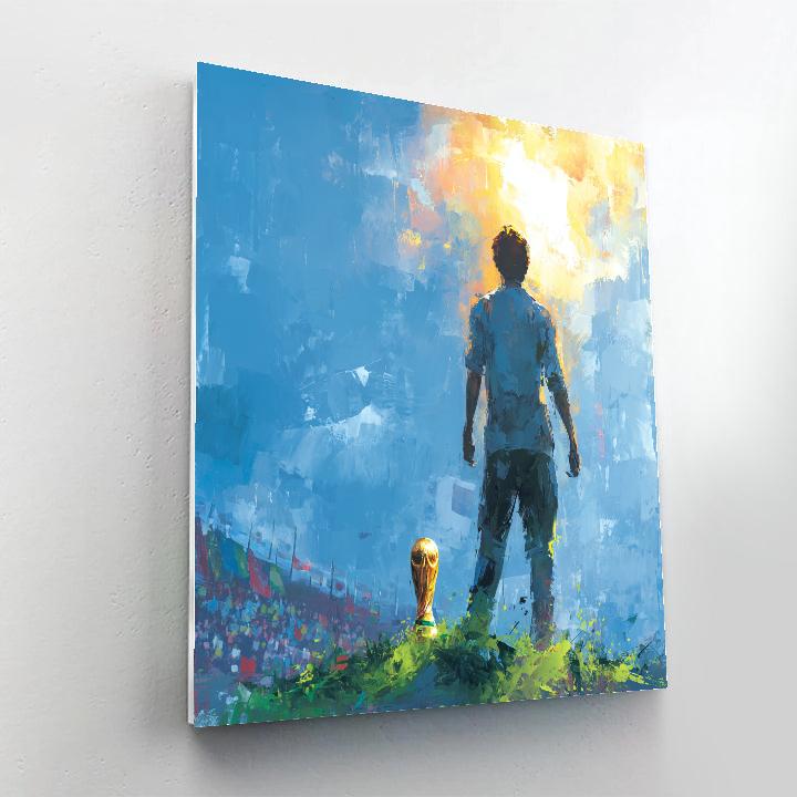 Uzbekistan Fifa 2026 Dawn Paint by numbers art