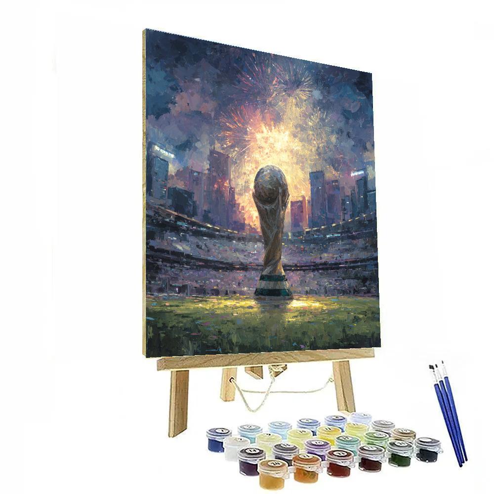 Fifa 2026 Final Crown Painting by numbers kit