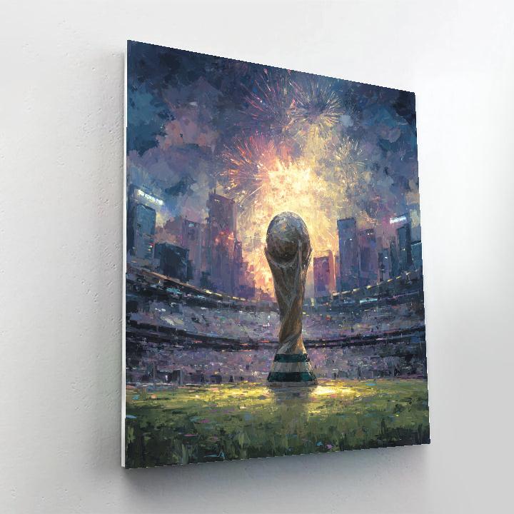 Fifa 2026 Final Crown Painting by numbers kit