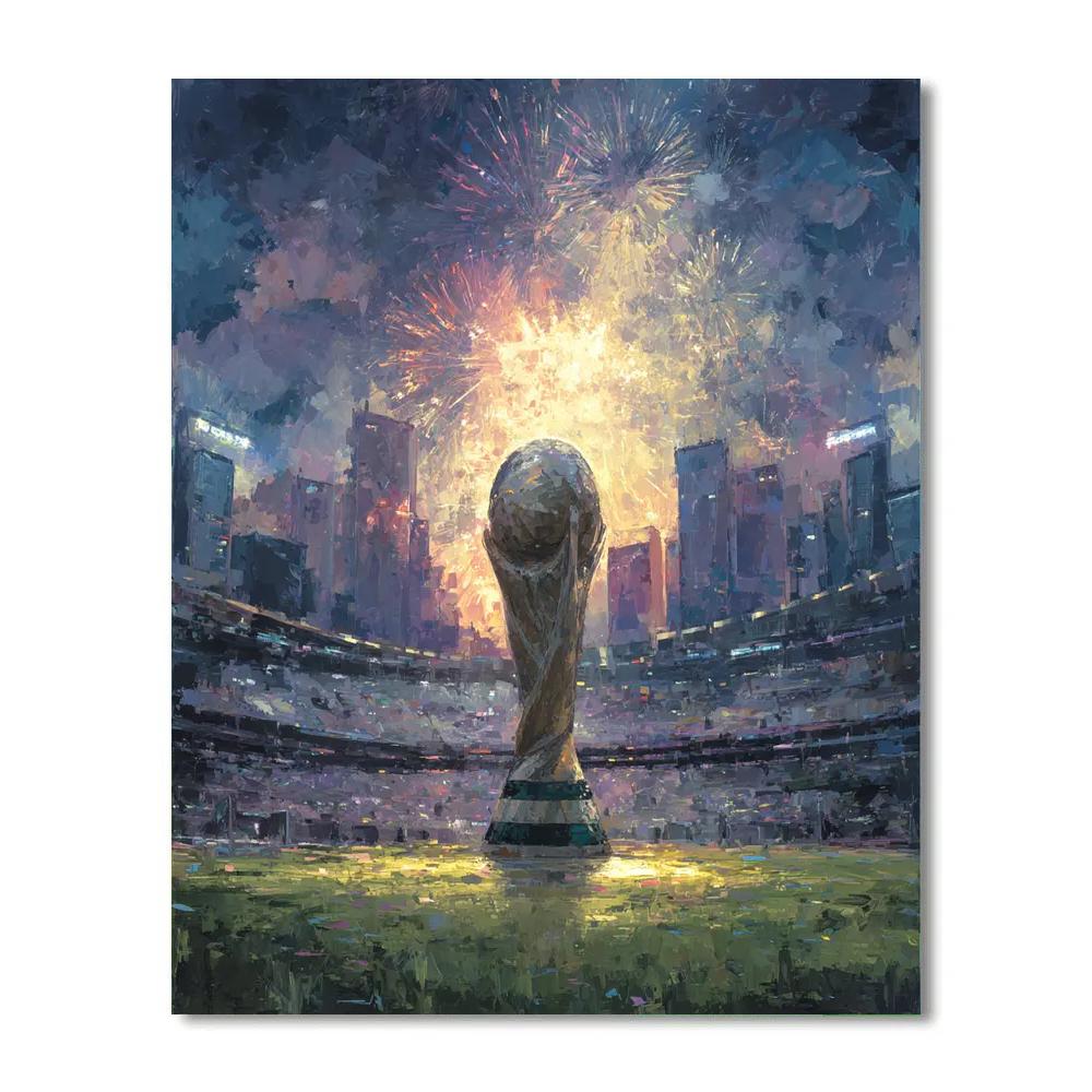 Fifa 2026 Final Crown Painting by numbers kit