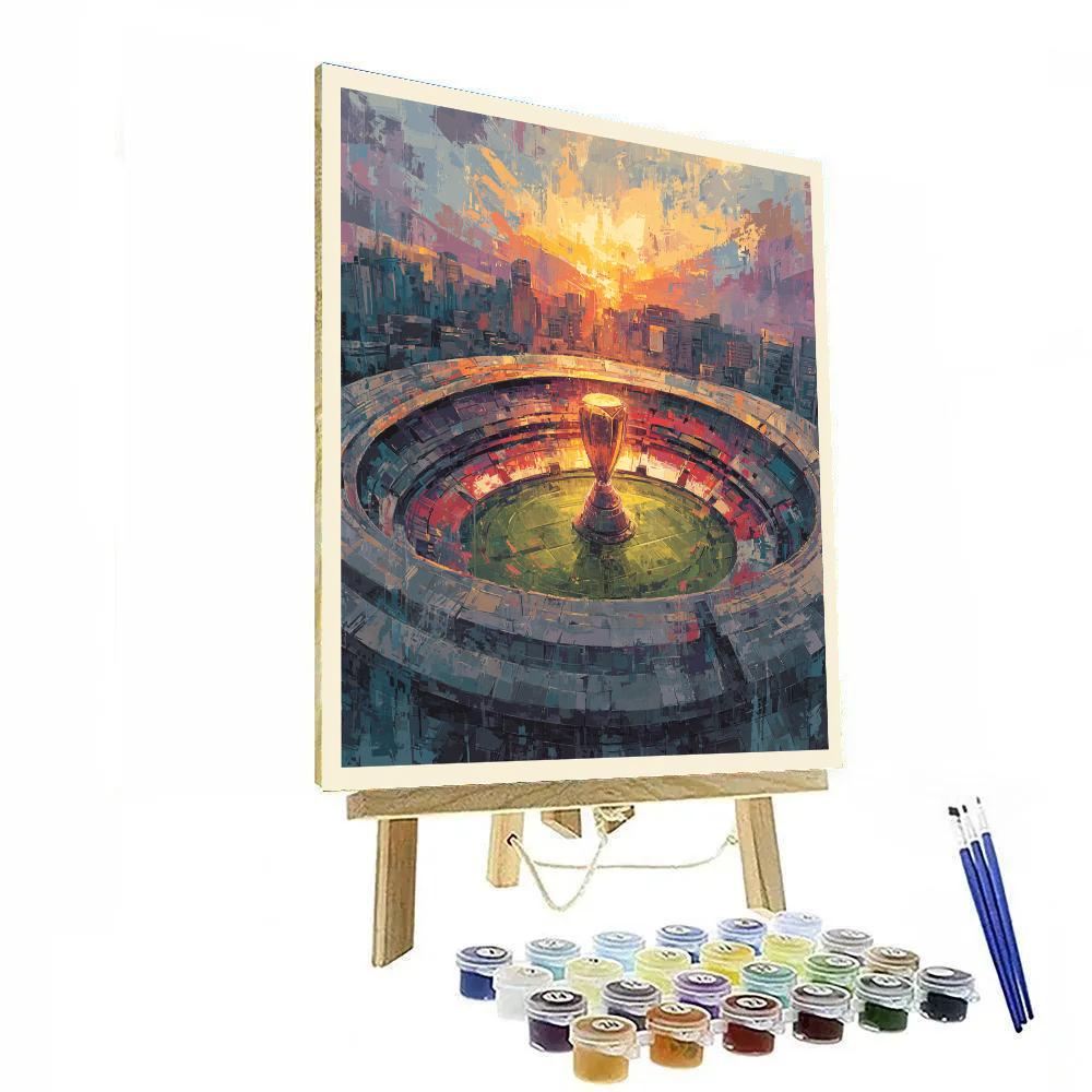 Fifa 2026 Opening Match Number painting