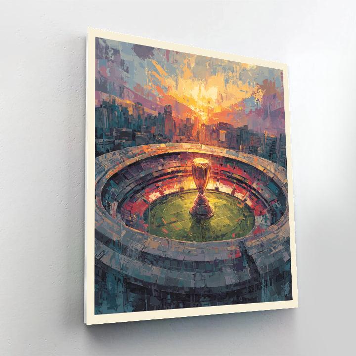 Fifa 2026 Opening Match Number painting