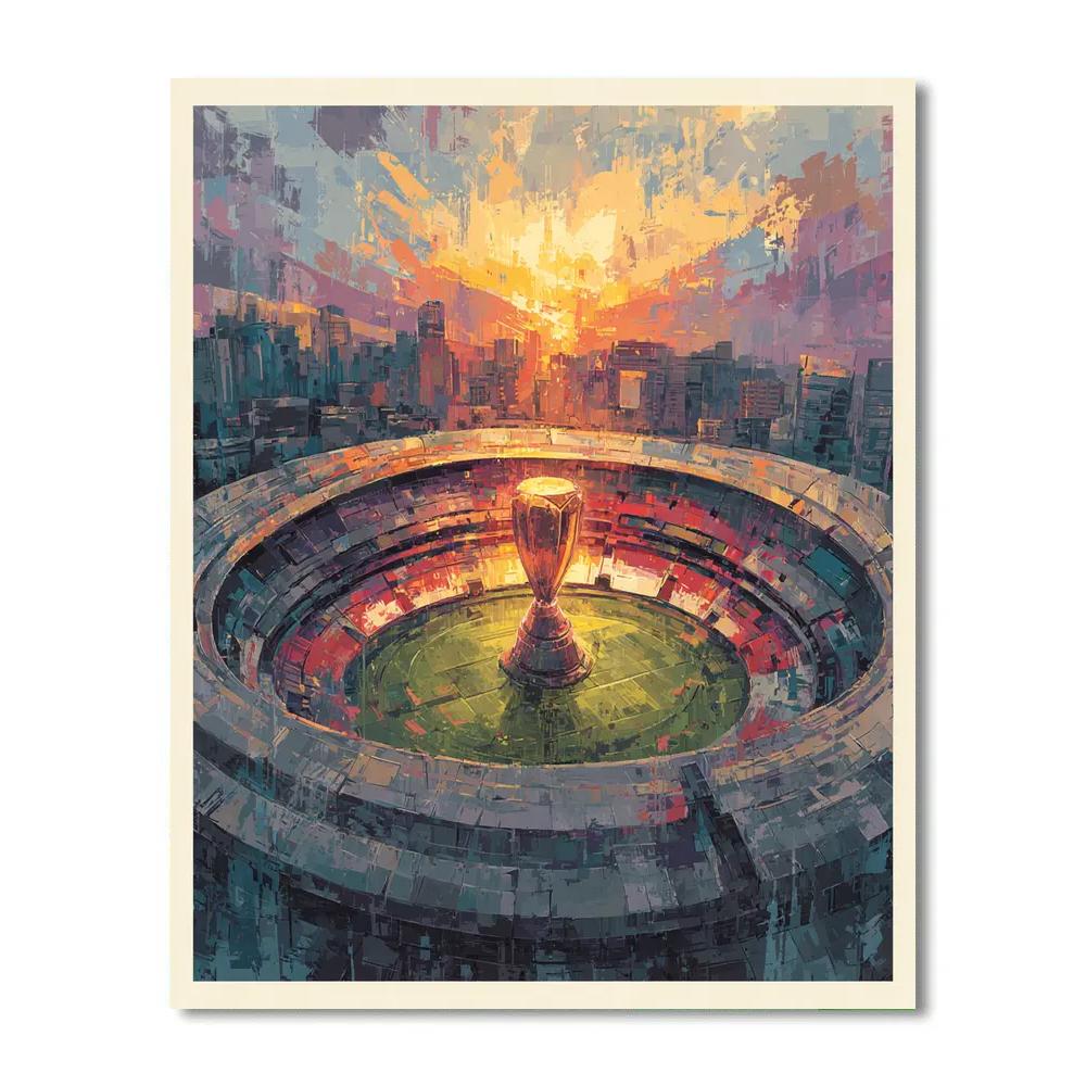 Fifa 2026 Opening Match Number painting