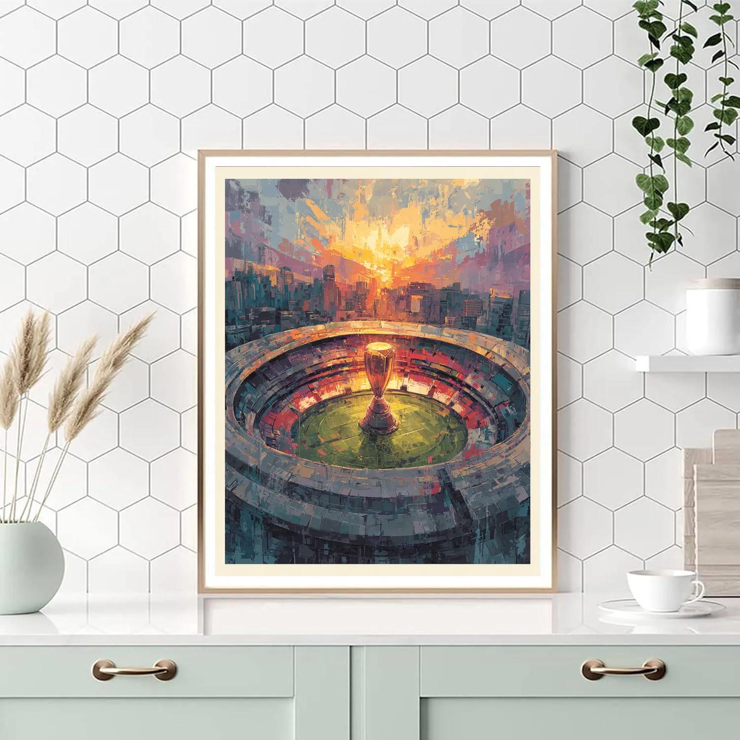 Fifa 2026 Opening Match Number painting