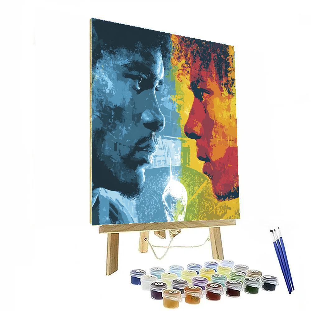Fifa 2026 Germany Vs Ecuador Painting by numbers kit