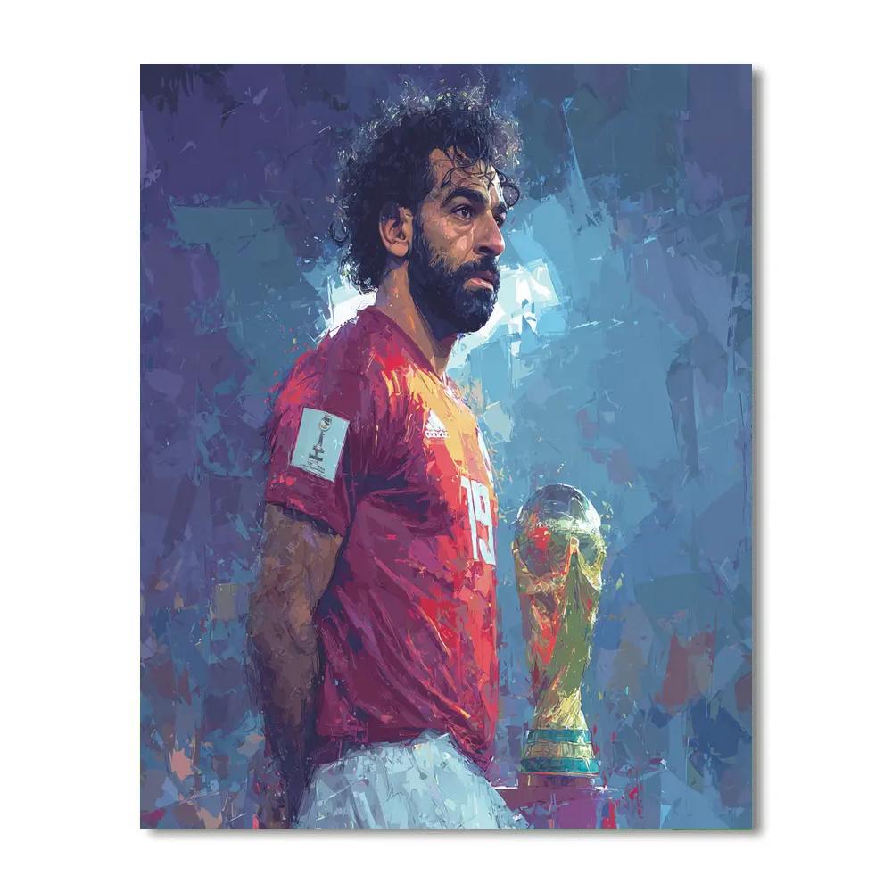 Fifa 2026 Salah Lights DIY paint by numbers