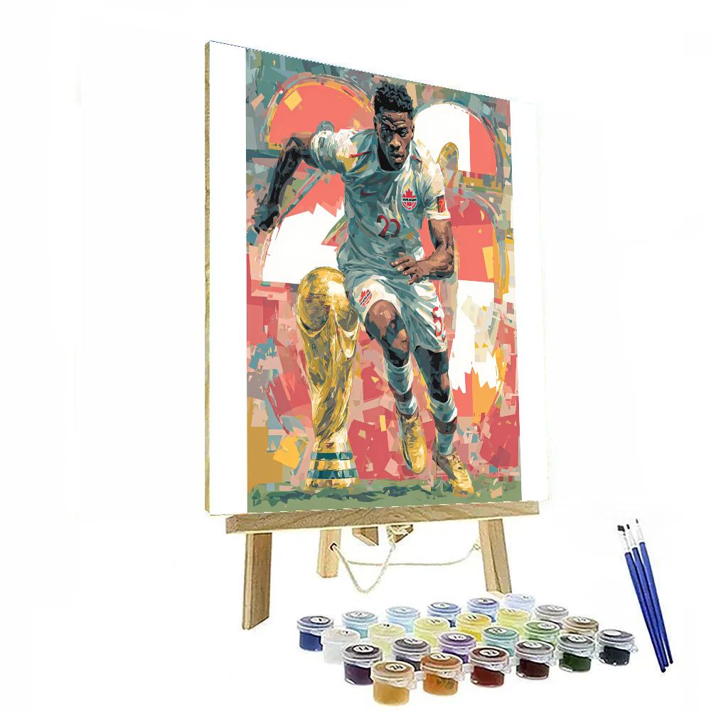 Davies Fifa 2026 Speed Numbered painting kits