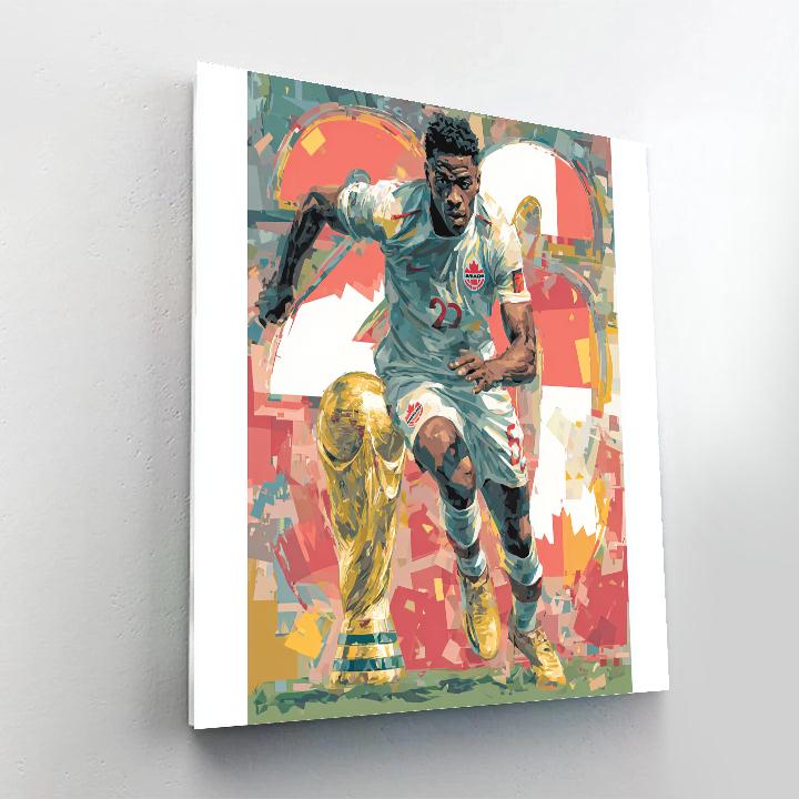Davies Fifa 2026 Speed Numbered painting kits