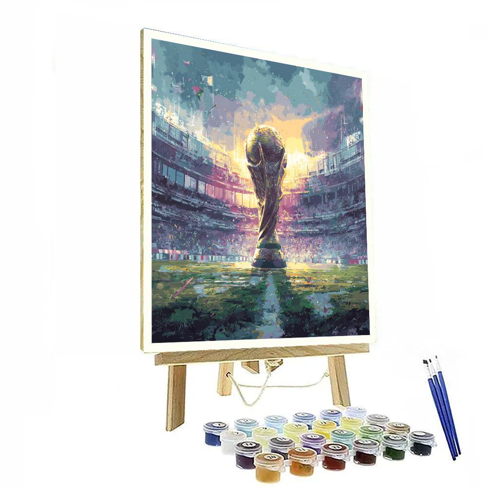 Mexico Fifa 2026 Opener Numbered painting kits