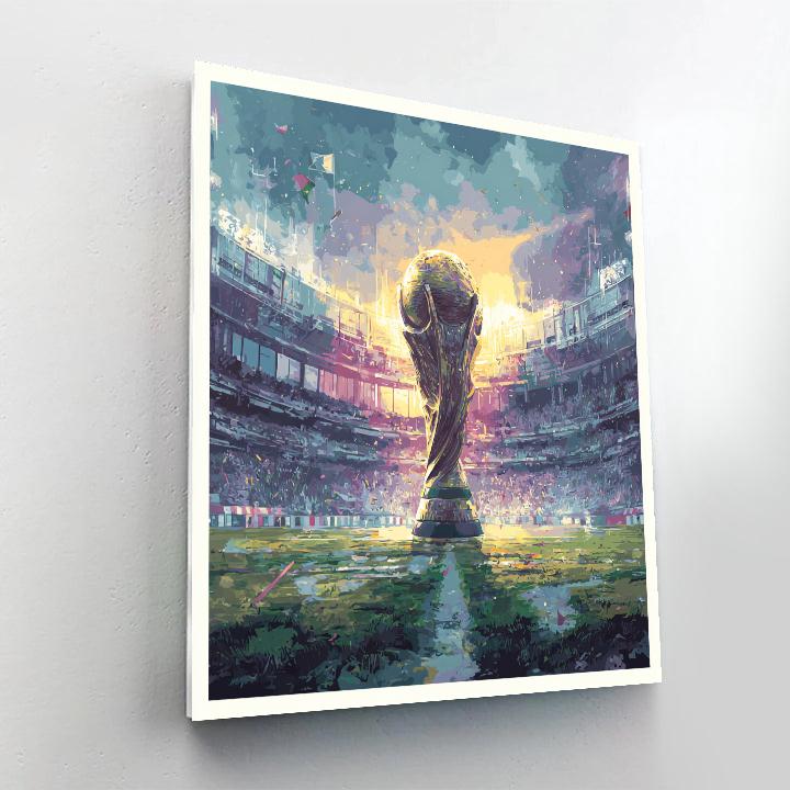 Mexico Fifa 2026 Opener Numbered painting kits