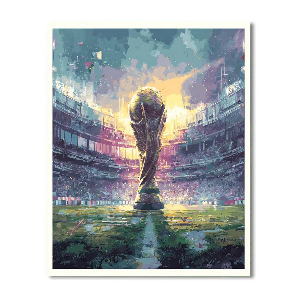 Mexico Fifa 2026 Opener Numbered painting kits