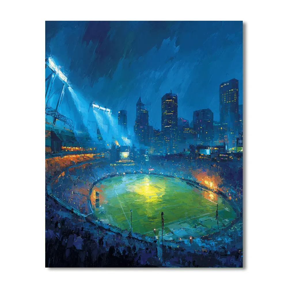 Seattle Fifa 2026 Rainlight Painting by numbers kit