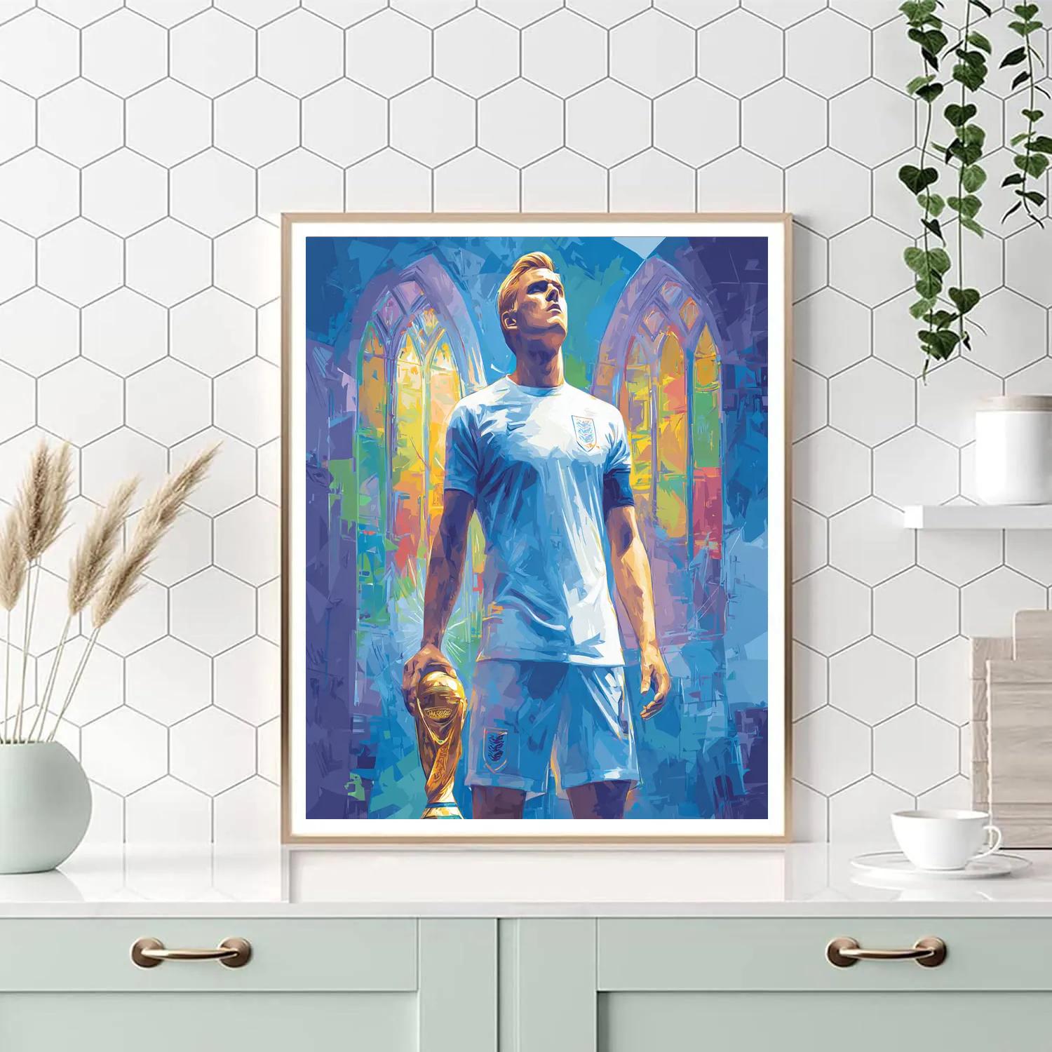 Fifa 2026 Norway Ice Paint by numbers art
