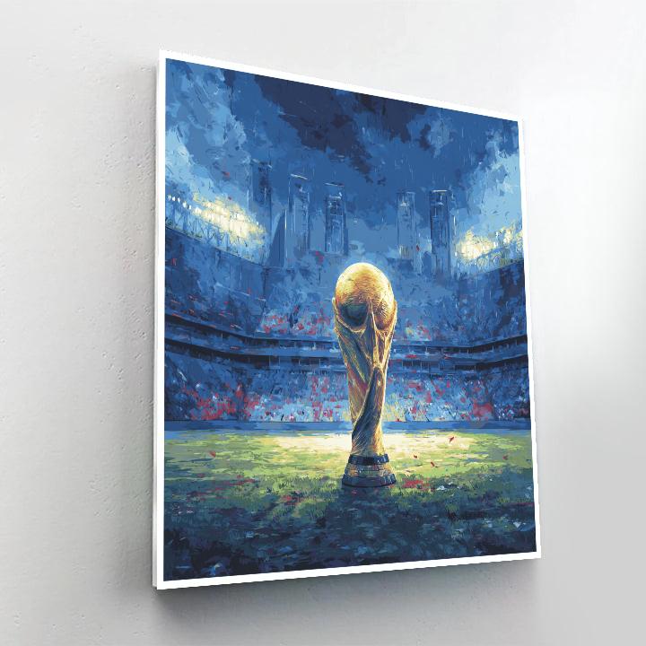 Philadelphia Fifa 2026 Glow Paint by numbers kits