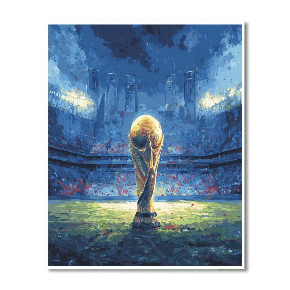 Philadelphia Fifa 2026 Glow Paint by numbers kits