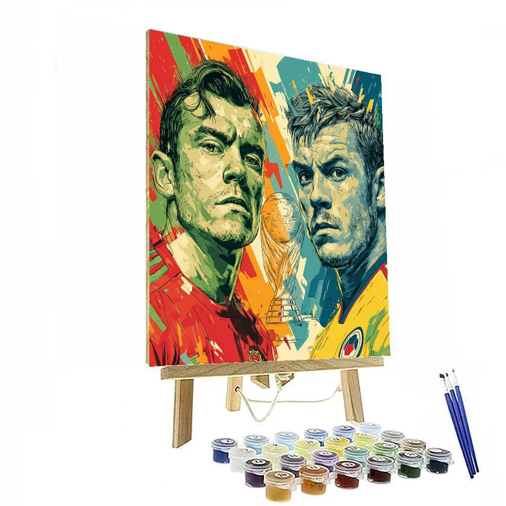 Fifa 2026 Portugal Vs Colombia Paint by numbers art