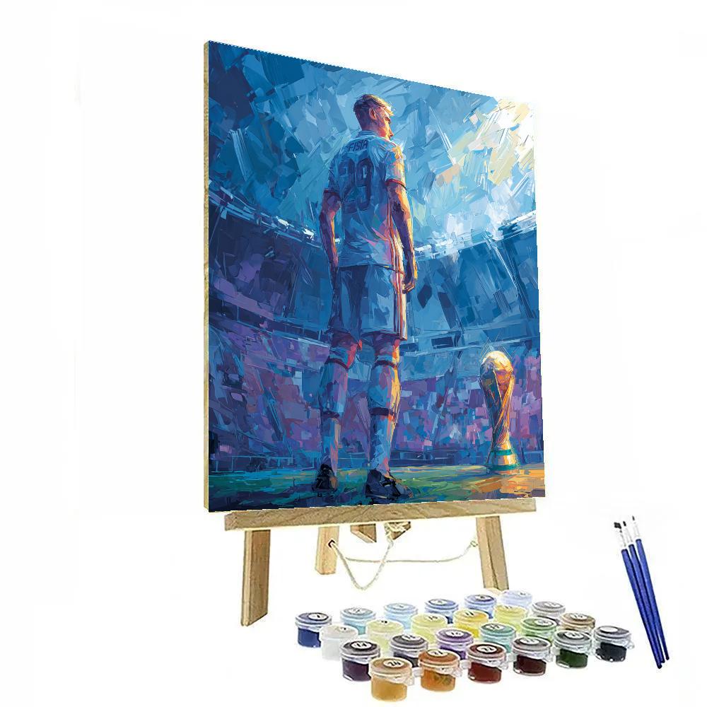 Fifa 2026 Haaland Ice paint by numbers
