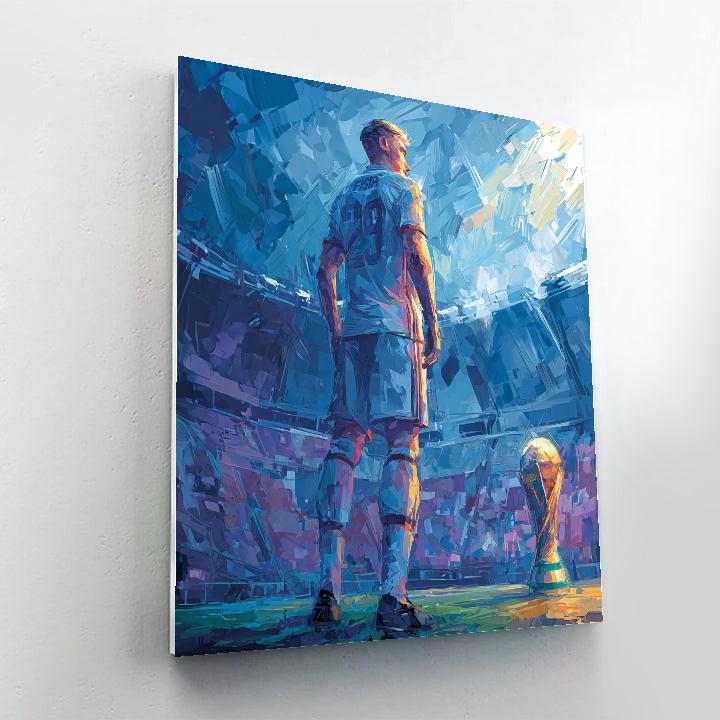 Fifa 2026 Haaland Ice paint by numbers