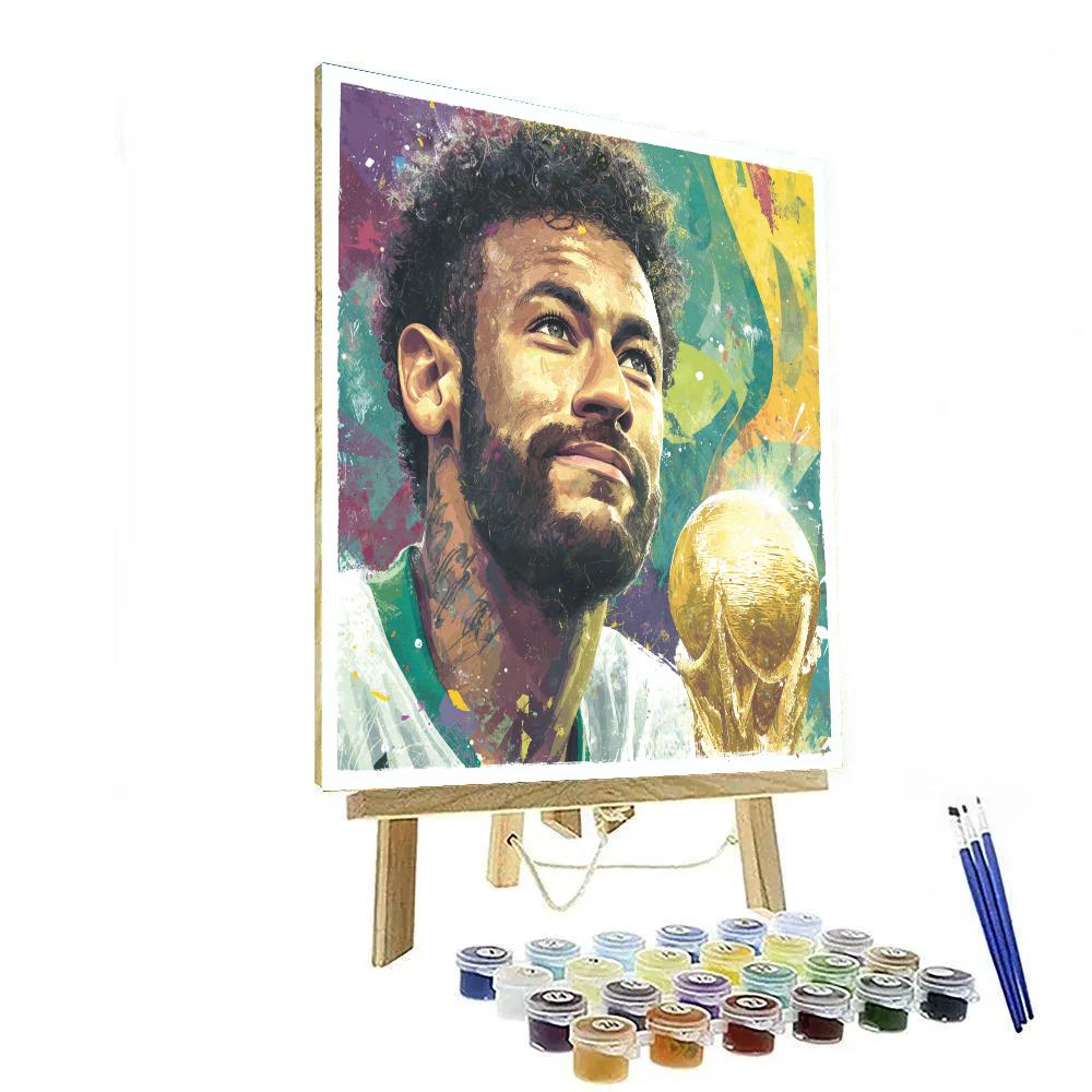 Ronaldinho Fifa 2026 Joy painting number kit