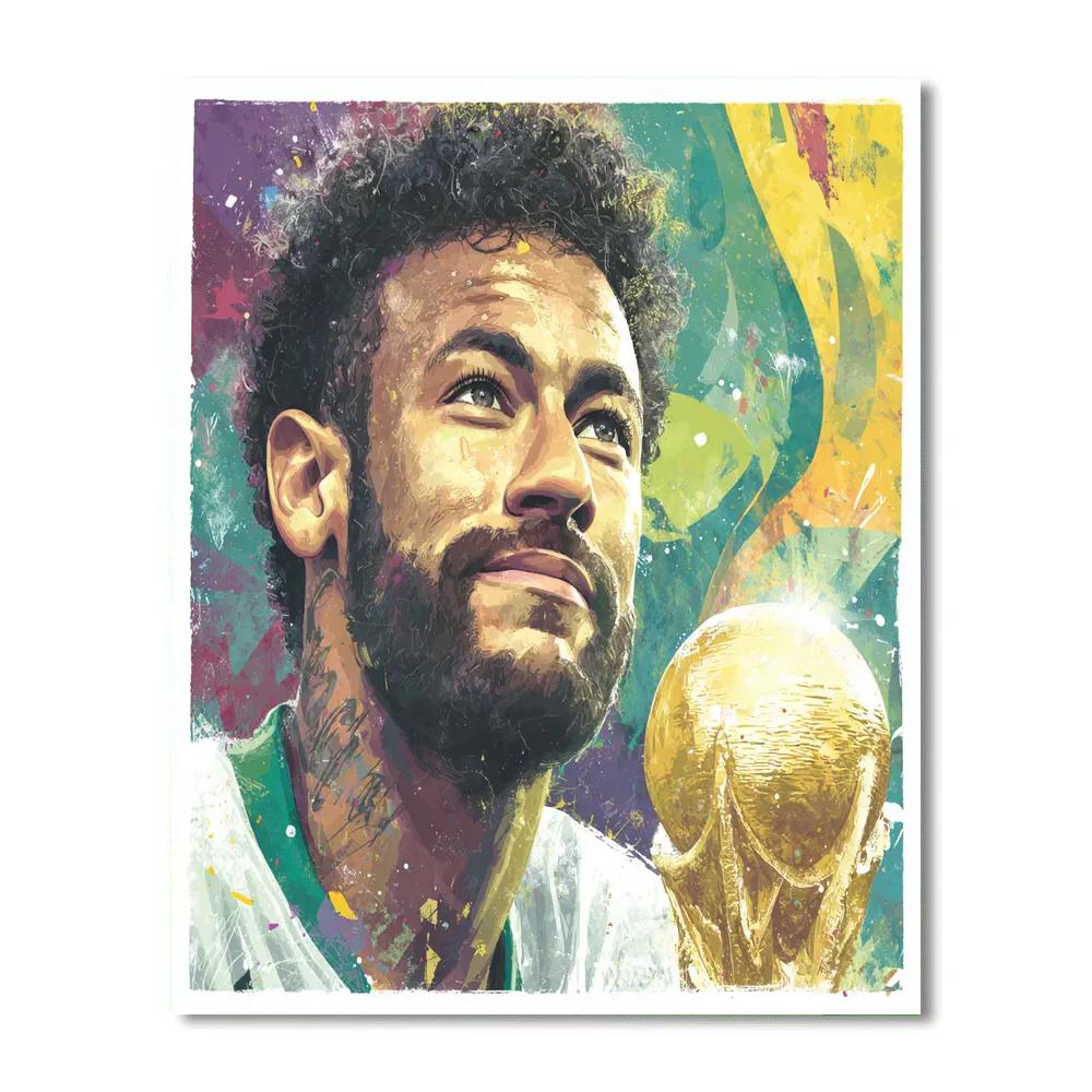 Ronaldinho Fifa 2026 Joy painting number kit