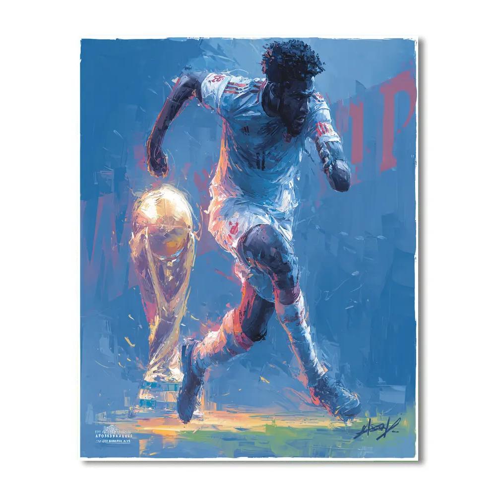 Davies Fifa 2026 Speed Paint by numbers art