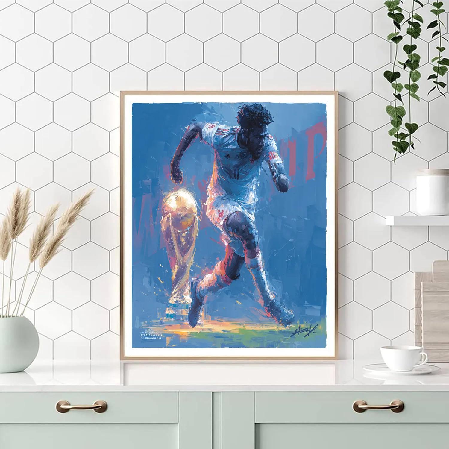 Davies Fifa 2026 Speed Paint by numbers art