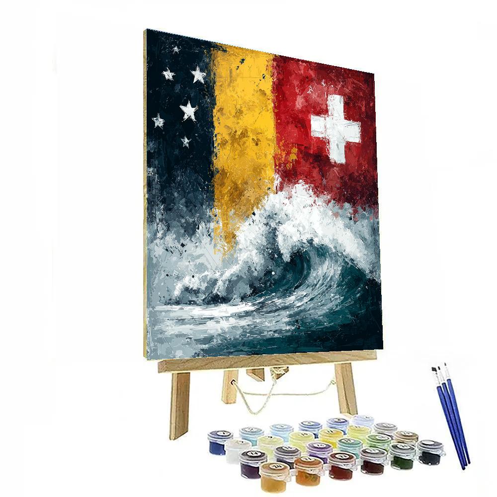 Group G Fifa 2026 DIY paint by numbers