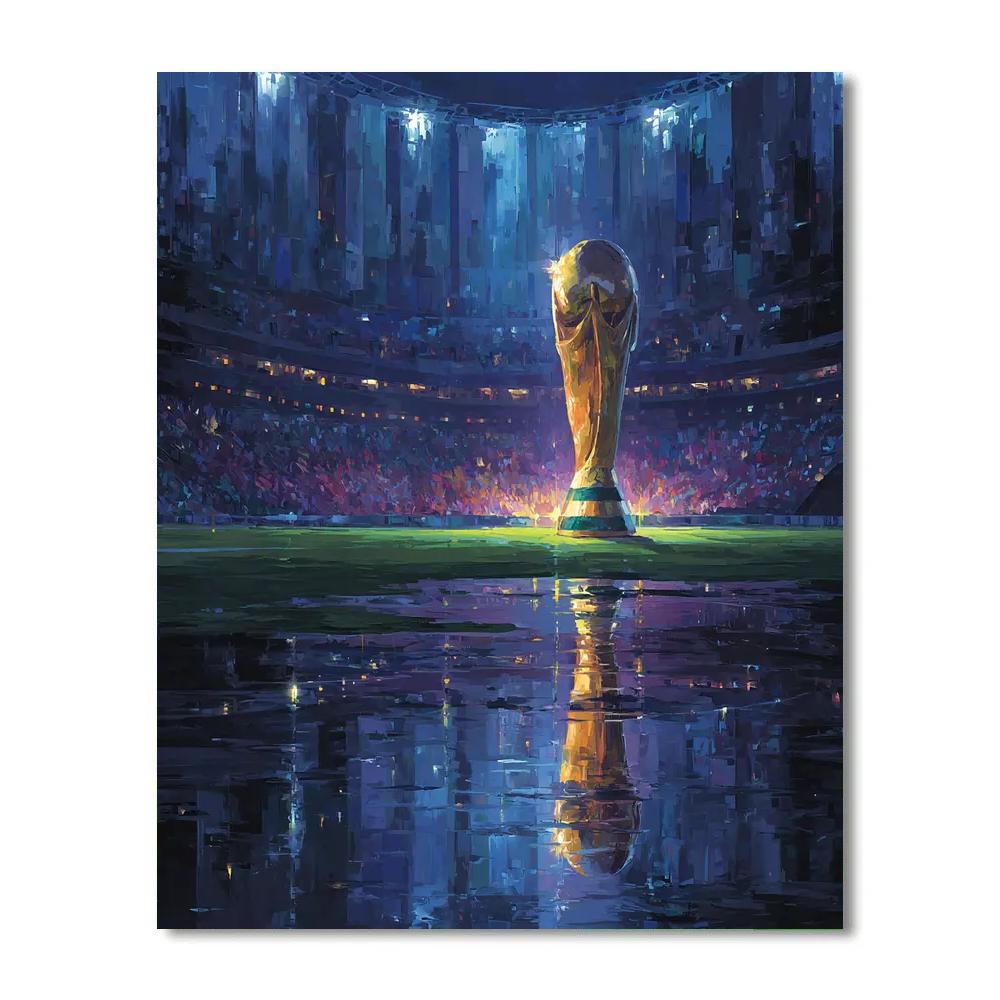 Seattle Fifa 2026 Rainlight Paint by numbers kits