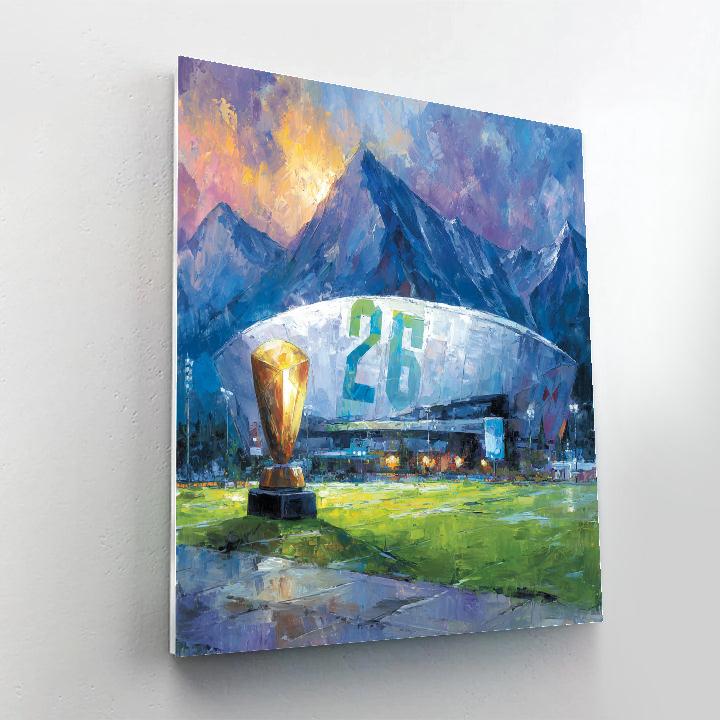 Monterrey Fifa 2026 Peaks paint by numbers