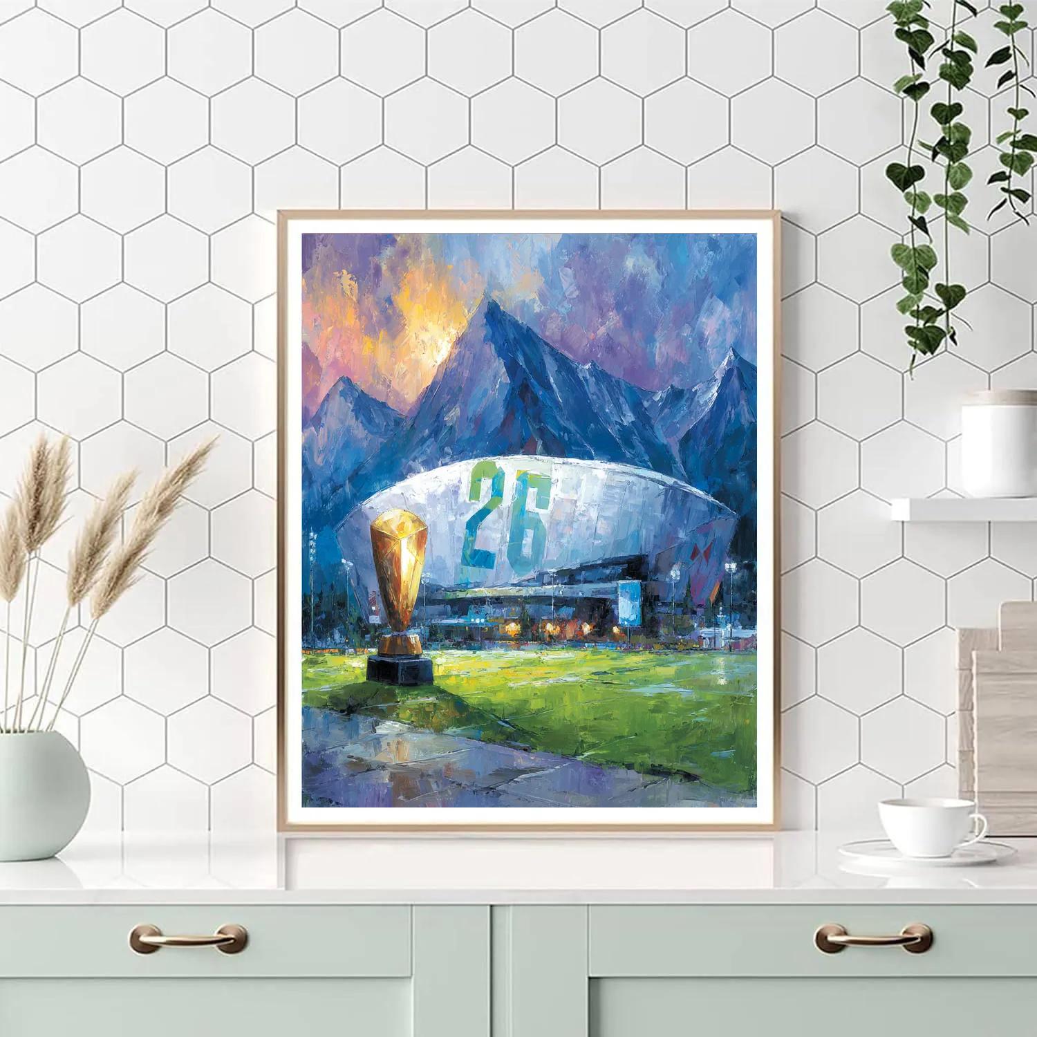 Monterrey Fifa 2026 Peaks paint by numbers