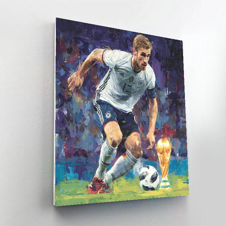Fifa 2026 Musiala Spark paint by number