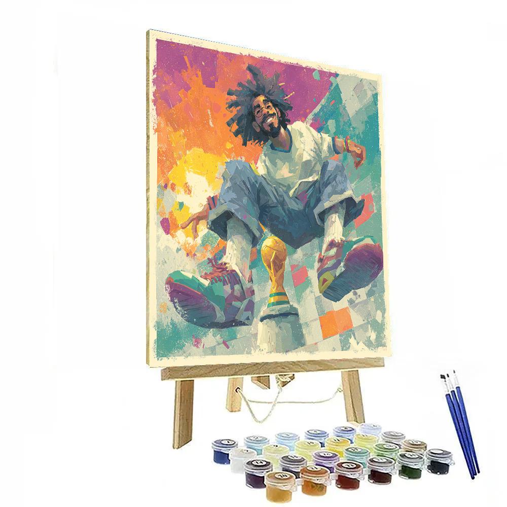 Ronaldinho Fifa 2026 Joy paint by color