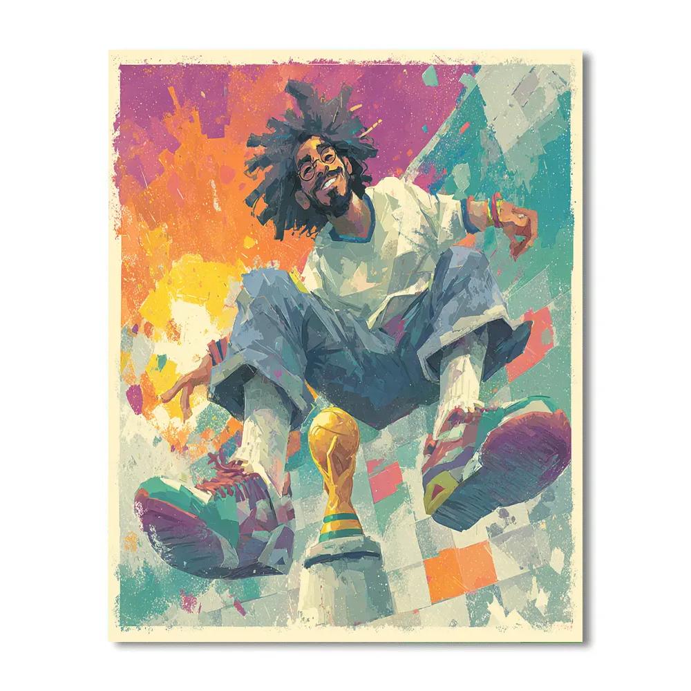 Ronaldinho Fifa 2026 Joy paint by color