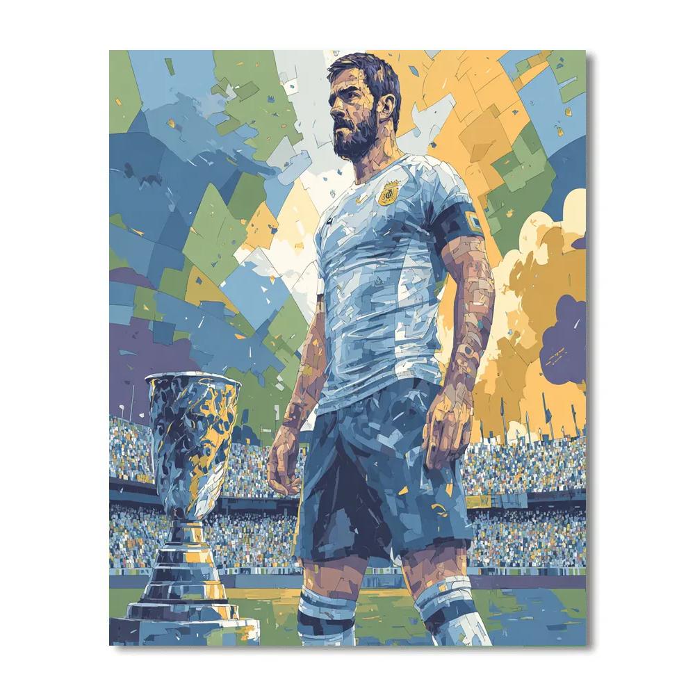 Valverde Fifa 2026 Flame Paint by numbers kits