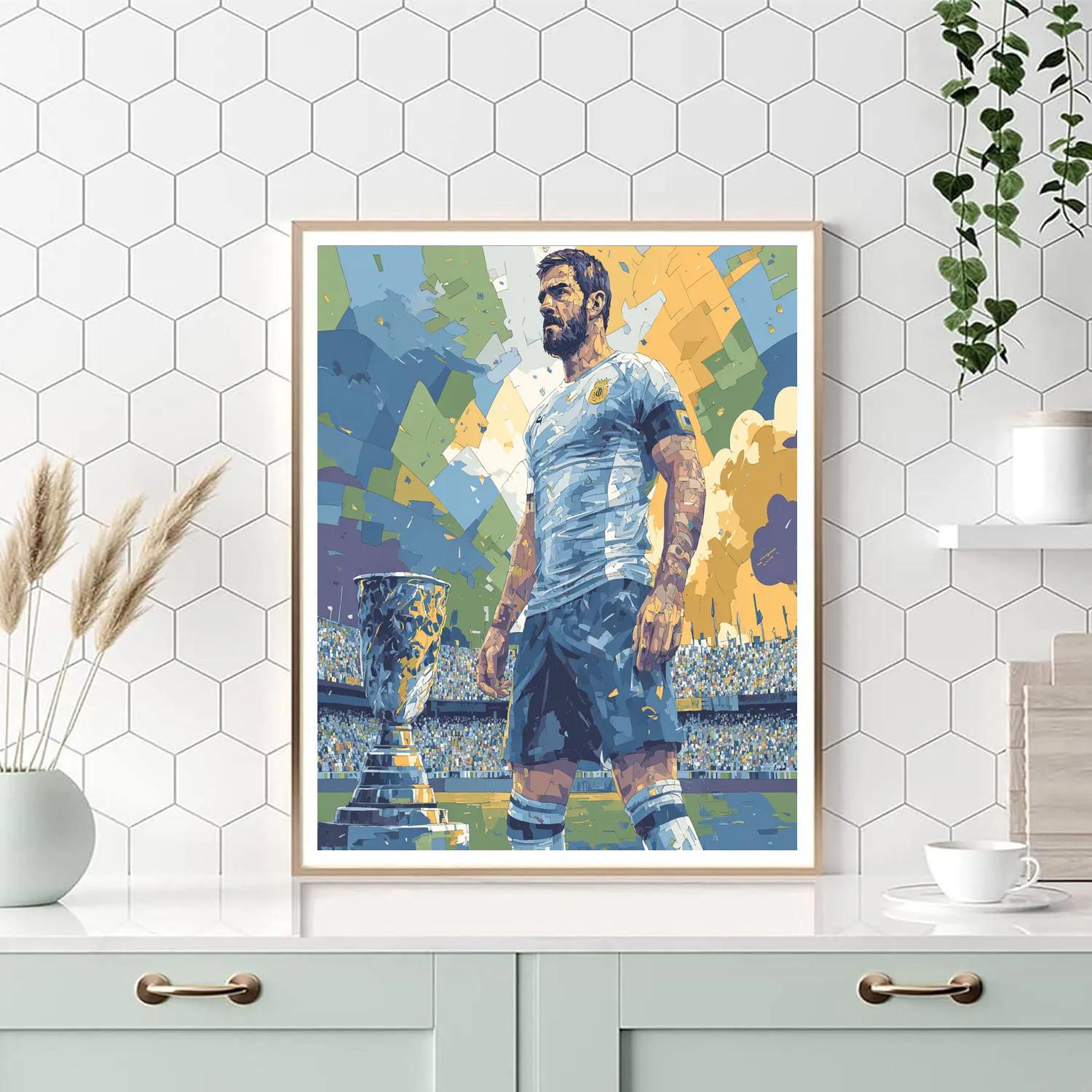 Valverde Fifa 2026 Flame Paint by numbers kits