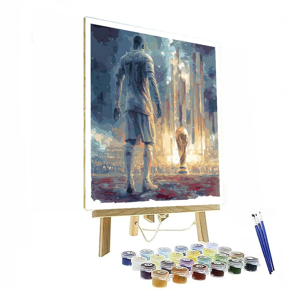 Fifa 2026 Zidane Legacy Paint by numbers art