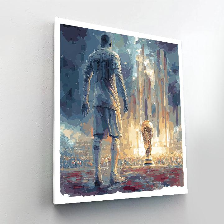 Fifa 2026 Zidane Legacy Paint by numbers art