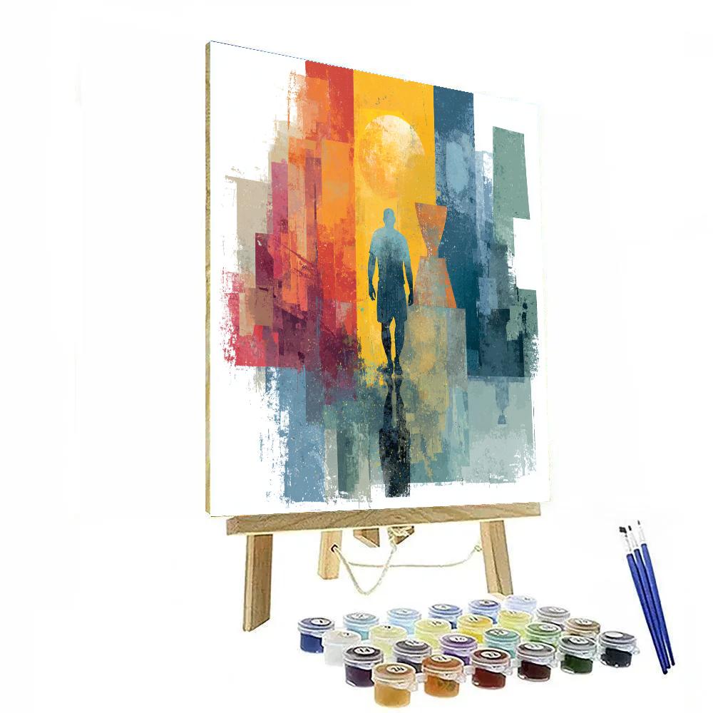 Ecuador Fifa 2026 Sun Painting by numbers kit
