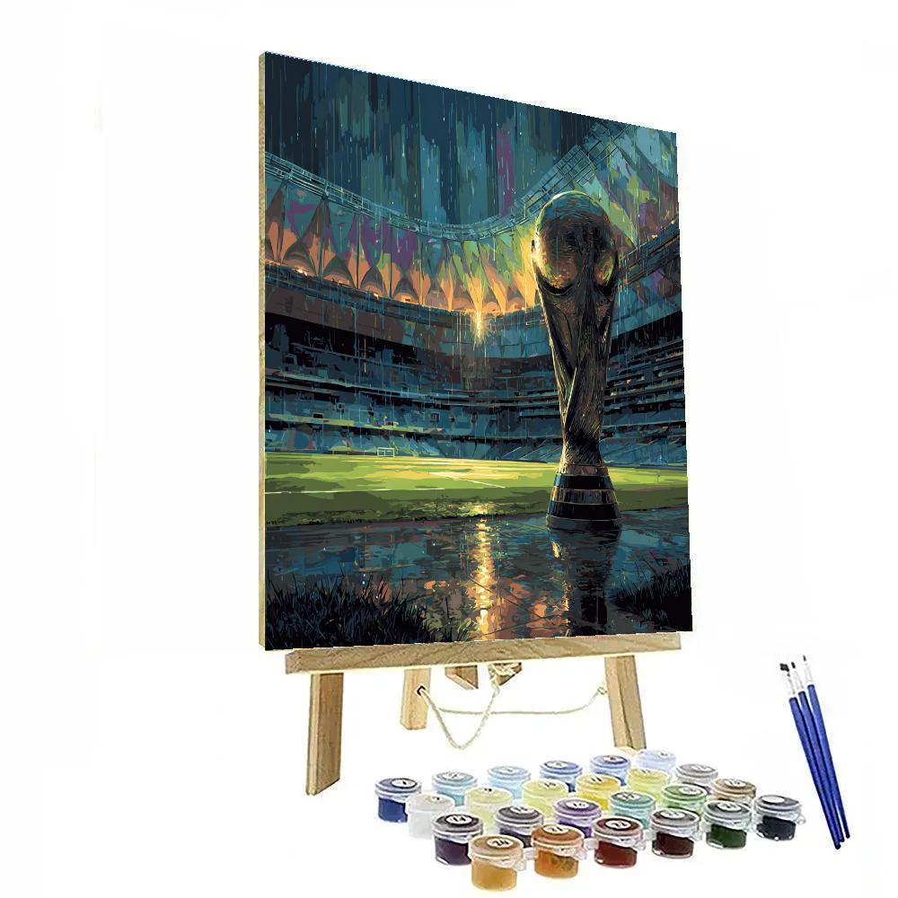 Seattle Fifa 2026 Rainlight Numbered painting kits