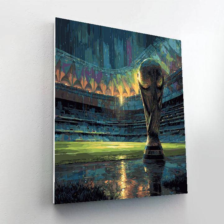 Seattle Fifa 2026 Rainlight Numbered painting kits