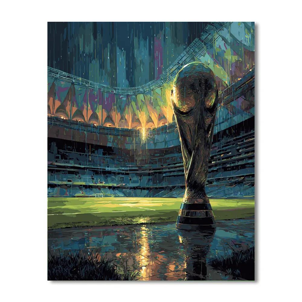Seattle Fifa 2026 Rainlight Numbered painting kits