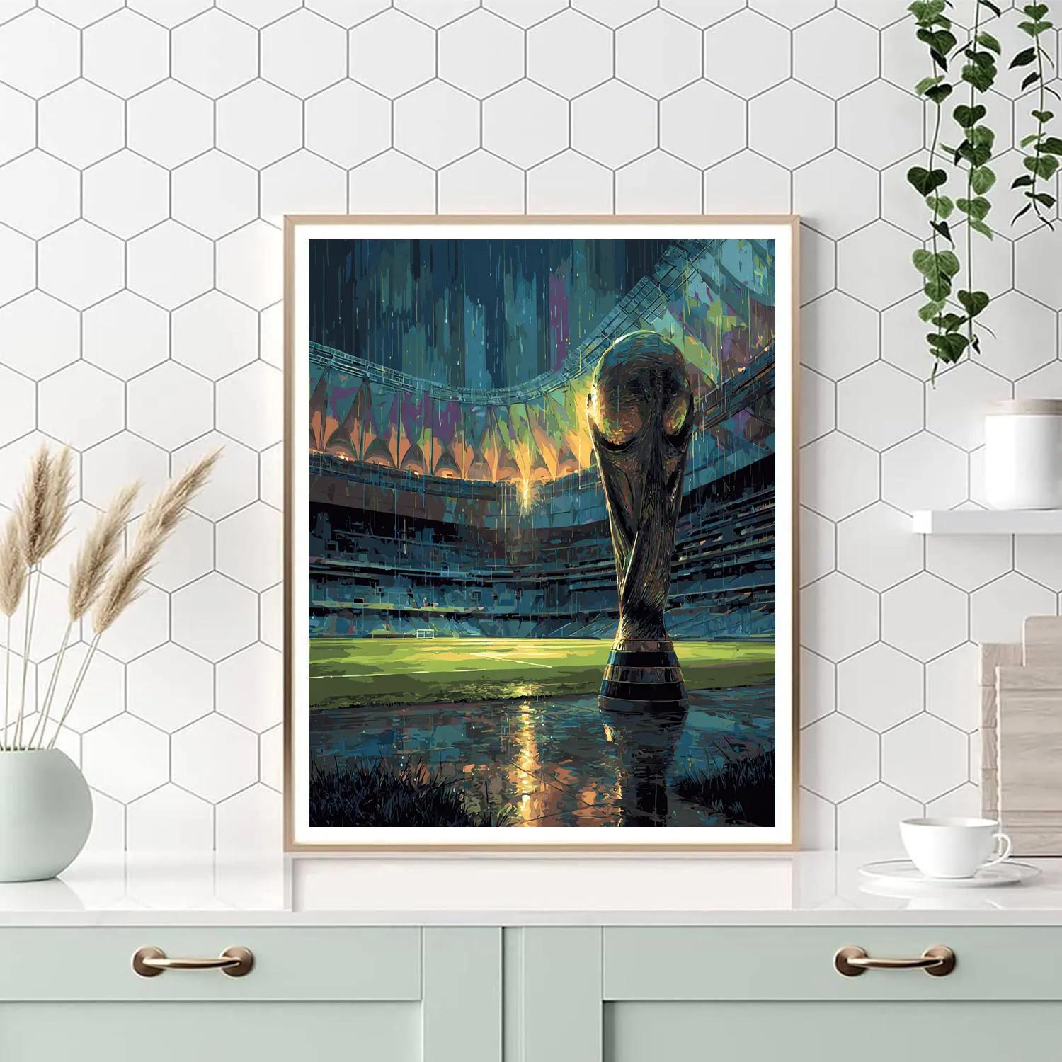 Seattle Fifa 2026 Rainlight Numbered painting kits